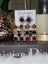 Load image into Gallery viewer, Jazzy Square Earrings
