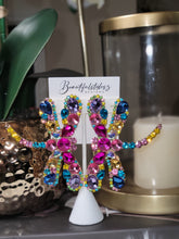 Load image into Gallery viewer, Chunky Dragonfly Earrings
