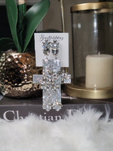 Load image into Gallery viewer, Precious Cross Earrings
