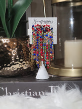 Load image into Gallery viewer, Spangle  bejeweled Earrings
