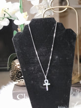 Load image into Gallery viewer, Large diamond Ankh Necklace
