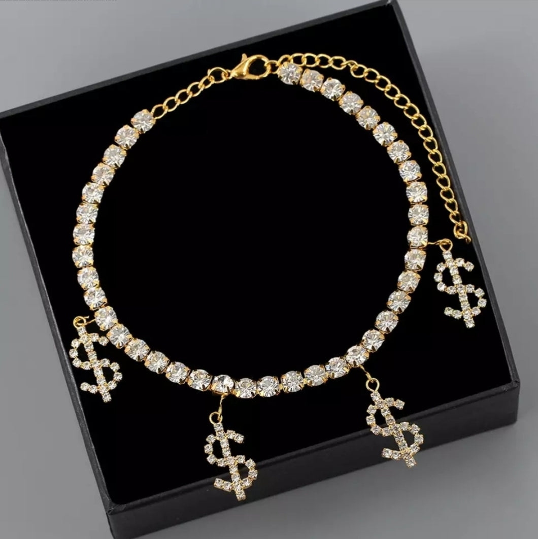 Money Sign Anklets